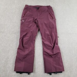 Arcteryx Kakeela Pants Women Size 12 Reg Chandra Purple Gore-Tex Ski‎ Snowboard